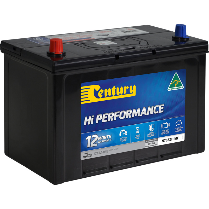 CENTURY N70ZZH MF Hi Performance 4WD & SUV Battery