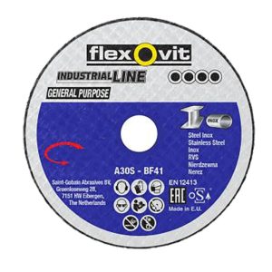 FLEXOVIT 51X2.5X10.0mm FH38 Metal Cut-Off Wheel