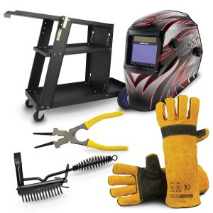 BOSSWELD X4 - MST 200 AC/DC Multi Process Welder Bundle