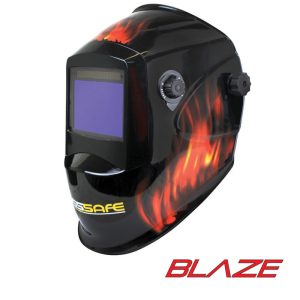 BOSSSAFE Blaze Wide View Electronic Helmet