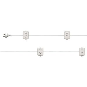 ARLEC 4 Outlet Chain Socket Extension Lead