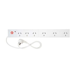 ARLEC 6 Outlet Surge Protect Plugpack P/Board