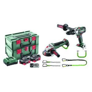 METABO 18V 2 Piece Grinder & Hammer Drill Kit