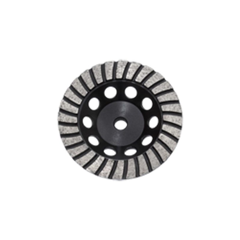 AUSTSAW - 125mm (5in) Diamond Cup Wheel Turbo Row - M14 Thread - Turbo Row