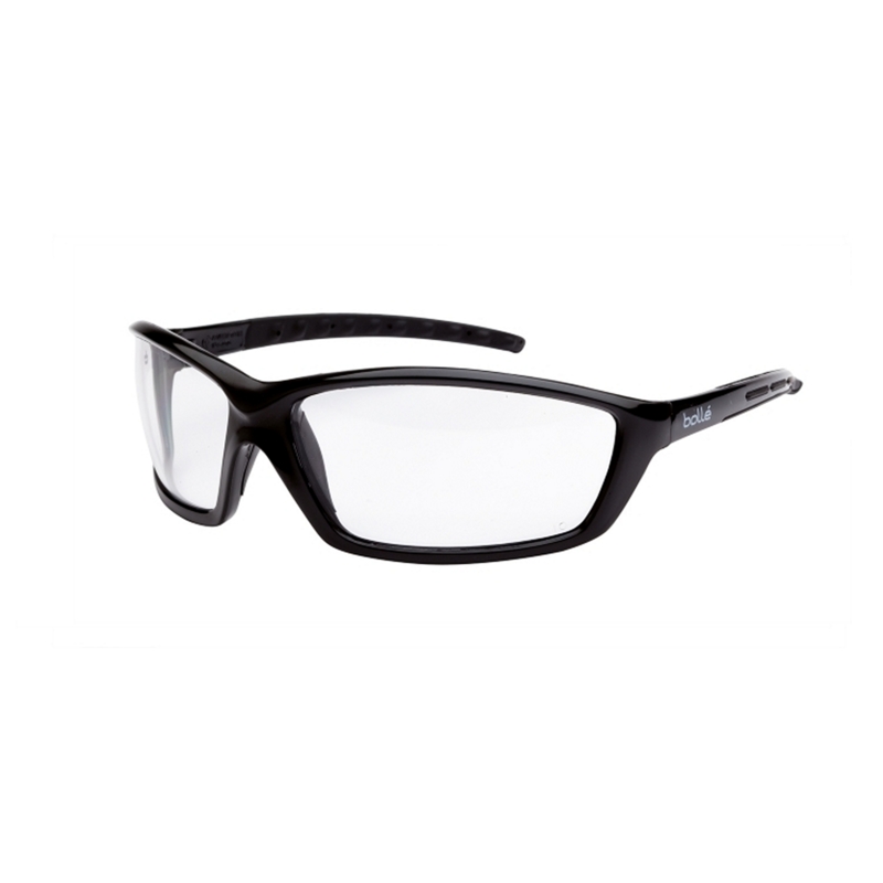 BOLLE Safety Glasses Prowler Gloss Black / Clear Lens