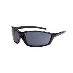 BOLLE Safety Glasses Prowler Gloss Black / Smoke Lens