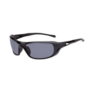 BOLLE Safety Glasses Phantom Gloss Jet Black / Smoke Lens