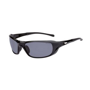 BOLLE Safety Glasses Phantom Gloss Jet Blk Frame Grey Polarised