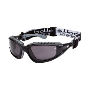 BOLLE Safety Glasses Tracker 2 Black Frame / Grey Polarised Lens