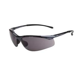BOLLE Safety Glasses Sidewinder Dark Gunmetal Fr Grey Polarised