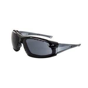 BOLLE Safety Glasses Rush Positive Seal Smoke Lens
