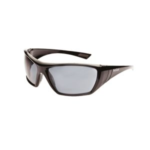 BOLLE Safety Glasses Hustler Gloss Black / Smoke Lens