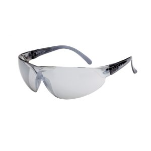 BOLLE Safety Glasses Blade Light Smoke / Silver Flash Lens