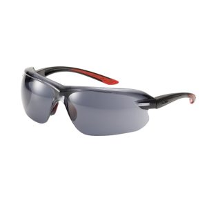 BOLLE Safety Glasses Iri-S Platinum Smoke Adjustable Nose Bridge