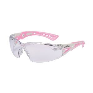 BOLLE Safety Glasses Rush Plus Small Platinum Clear Lens