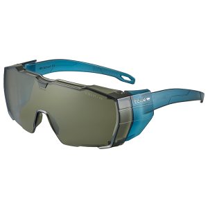 BOLLE Swift OTG Safety Glasses Blue/Clear PC Frame - Smoke
