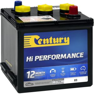 CENTURY 03 - 6 Volts  Hi Performance 4WD & SUV Battery