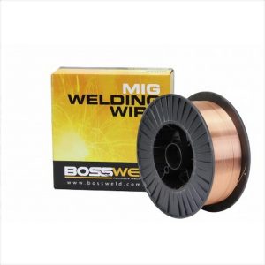 BOSSWELD Mig Wire Mild Steel Layer Wound Mig Wire X 0.8mm X 15 Kg