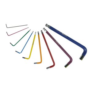 ECLIPSE 9 Piece Colour Coded Compact Hex Key Set