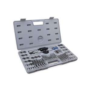 GEIGER M3-M12 & #4-40-1/2" Tungsten Steel Tap & Die 60pc Set