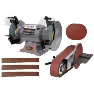 HAFCO Industrial Bench Grinder & Linishing Attachment