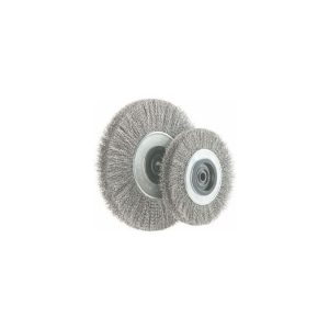 UNION Bench Mount Wheel Brush - 150mm x 20W 25MB