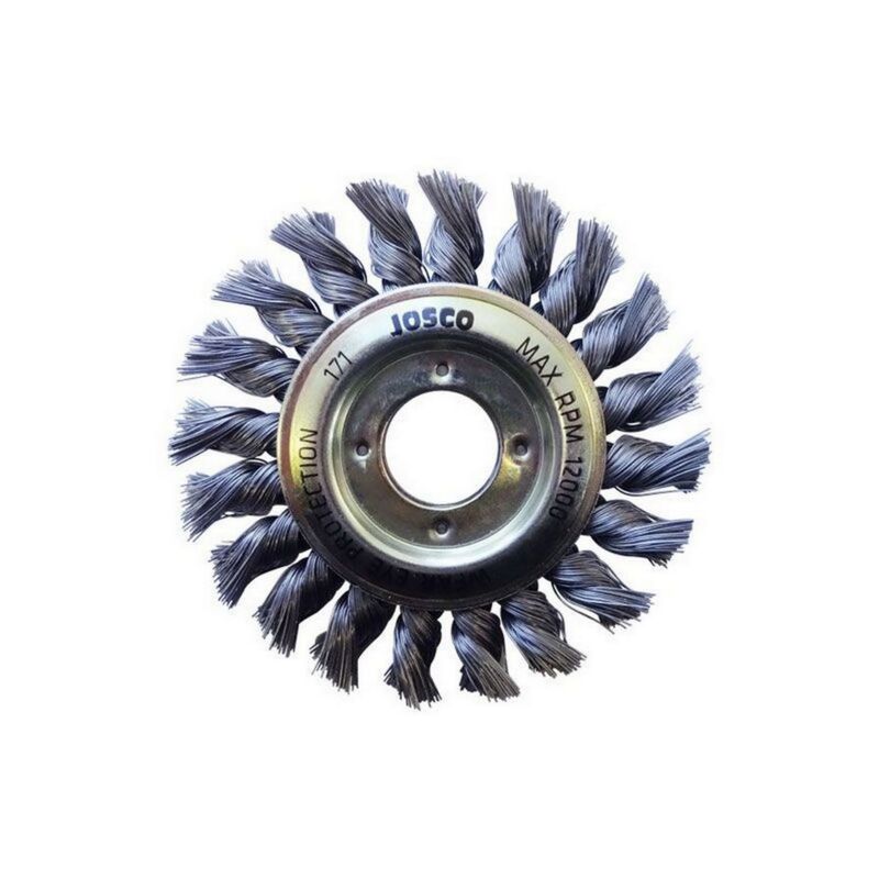 JOSCO Brush Wheel Cr 200x19xmb 0.35mm Brass