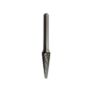 JOSCO Burr D-Cut 10x25mm 1/4''Shnk B/N Cone
