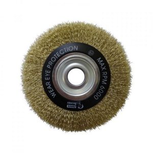 JOSCO Brush Wheel Cr 150x12xmb 0.30 Brass Coated