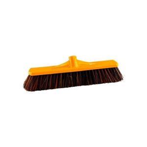 JOSCO Platform Broom Black & Tan 60Cm