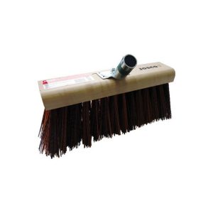 JOSCO Yard Broom Blk & Tan Poly 35Cm Industrial