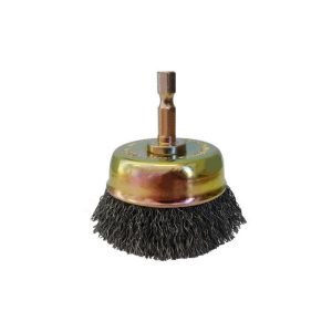 JOSCO Brush Cup Cr 63mm 6.3mm Hex Spindle