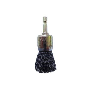JOSCO Brush Cup Cr 25mm 6.3mm Hex Spindle