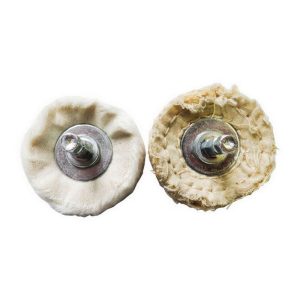 JOSCO Polishing Wheel 50 2Pce Kit 6.3 Hex Spindle