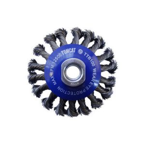 JOSCO Tomcat 100mm Twistknot Bevel Brush (Multi-Thread)