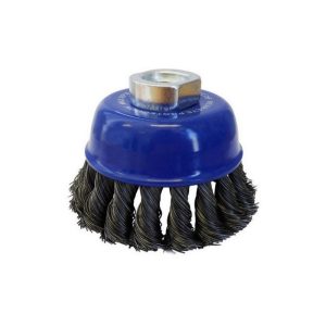 JOSCO Tomcat 75mm Fine Twistknot Cup Brush (30 Gauge) (Multi-Threa