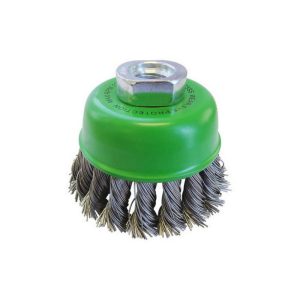 JOSCO Tomcat 75mm Stainless Steel Twistknot Cup Brush (Multi-Threa