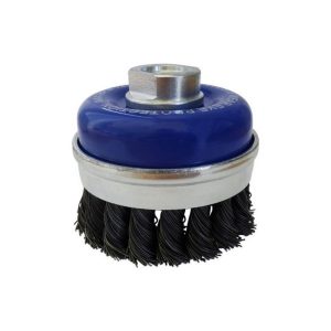 JOSCO Tomcat 75mm Twistknot Cup Brush W/ Skirt (Multi-Thread)