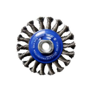 JOSCO Tomcat 100mm Twistknot Wheel Brush (Multi-Thread)