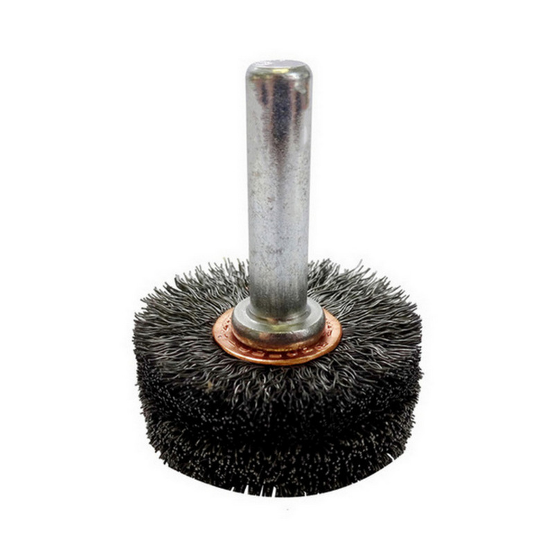 JOSCO 35x12mm x36G W/6.3mm Spindle Crimped Wire Wheel