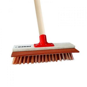 JOSCO Deck Scrub W/Squeegee & Handle