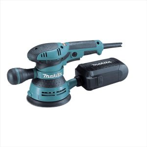 MAKITA Random Orbit Sander, 125mm, 300W, Variable Speed, Carry Case