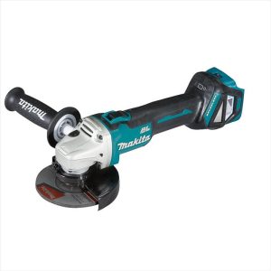 MAKITA 18V Brushless 125mm Angle Grinder, Slide Switch, Variable Speed, Kick Back Detection - Tool Only