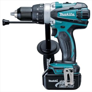 MAKITA Mobile Hammer Driver Drill, 13mm (2 Speed), 18V Li-Ion, 2 X