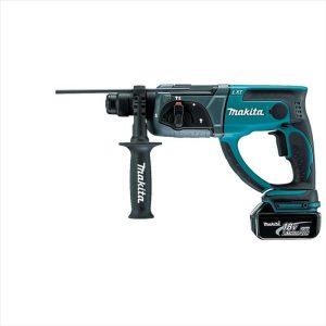 MAKITA Mobile Rotary Hammer, 20mm, 18V Li-Ion, 2 X 3.0Ah Batteries,