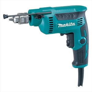 MAKITA High Speed Drill, 6.5mm, 350W, Keyed Chuck