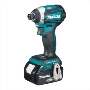 MAKITA 18V Compact Brushless 3-Stage Impact Driver Kit - Includes 2 X 5.0Ah Batteries, Rapid Charger & Carry Case