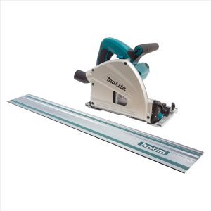 MAKITA Plunge Cut Circular Saw, 165mm, 1300W, 1400mm Track