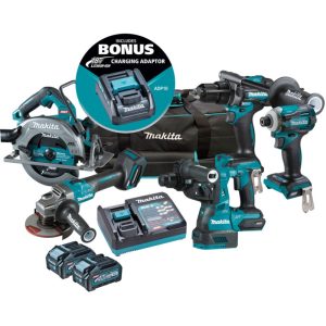 MAKITA 40V Max Brushless 5pc Combo Kit