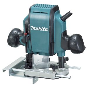 MAKITA Electronic Plunge Router, 3/8", 900W